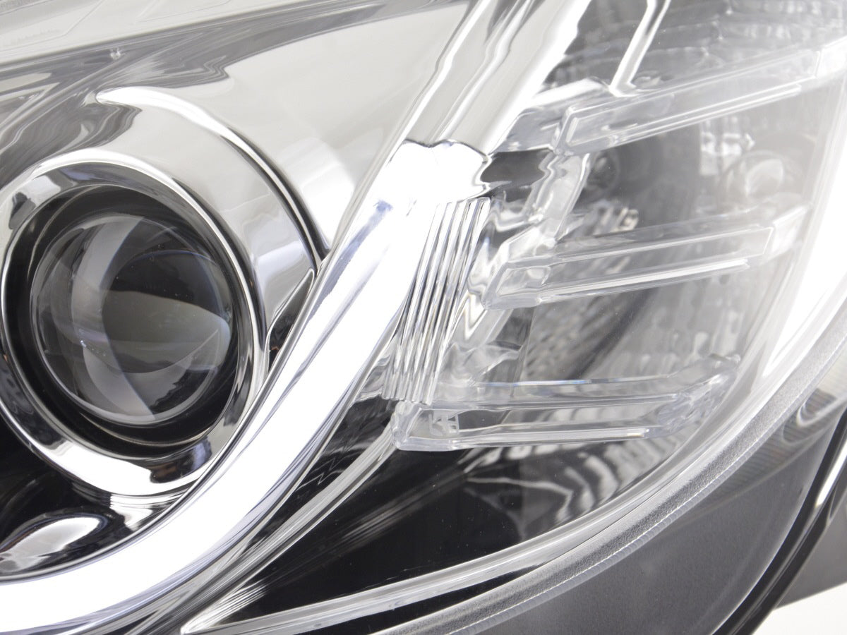 Scheinwerfer Set Daylight LED Tagfahrlicht Opel Insignia ab 2008 chrom Scheinwerfer Set Daylight LED Tagfahrlicht Opel Insignia ab 2008 chrom